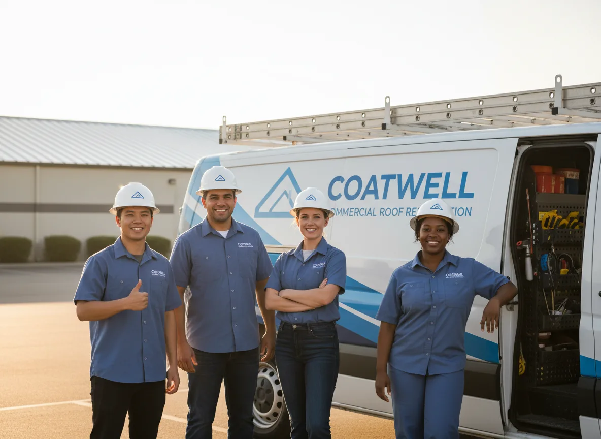 Commercial roof coating company in Somerville, IN
